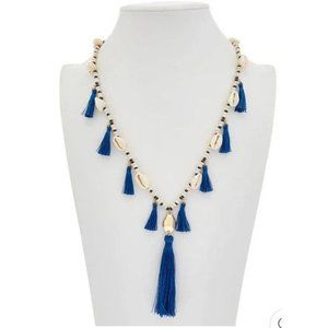 Lilly Pulitzer Tipsea Tassel & Shell Necklace